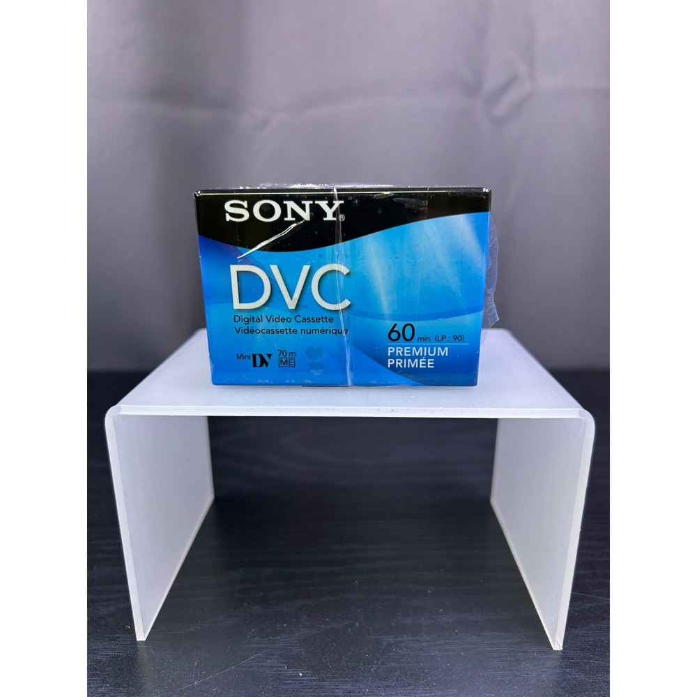 3 NEW SEALED Sony DVC DVM60PRR‎ Premium Mini Digital Video Cassette Tapes 60min